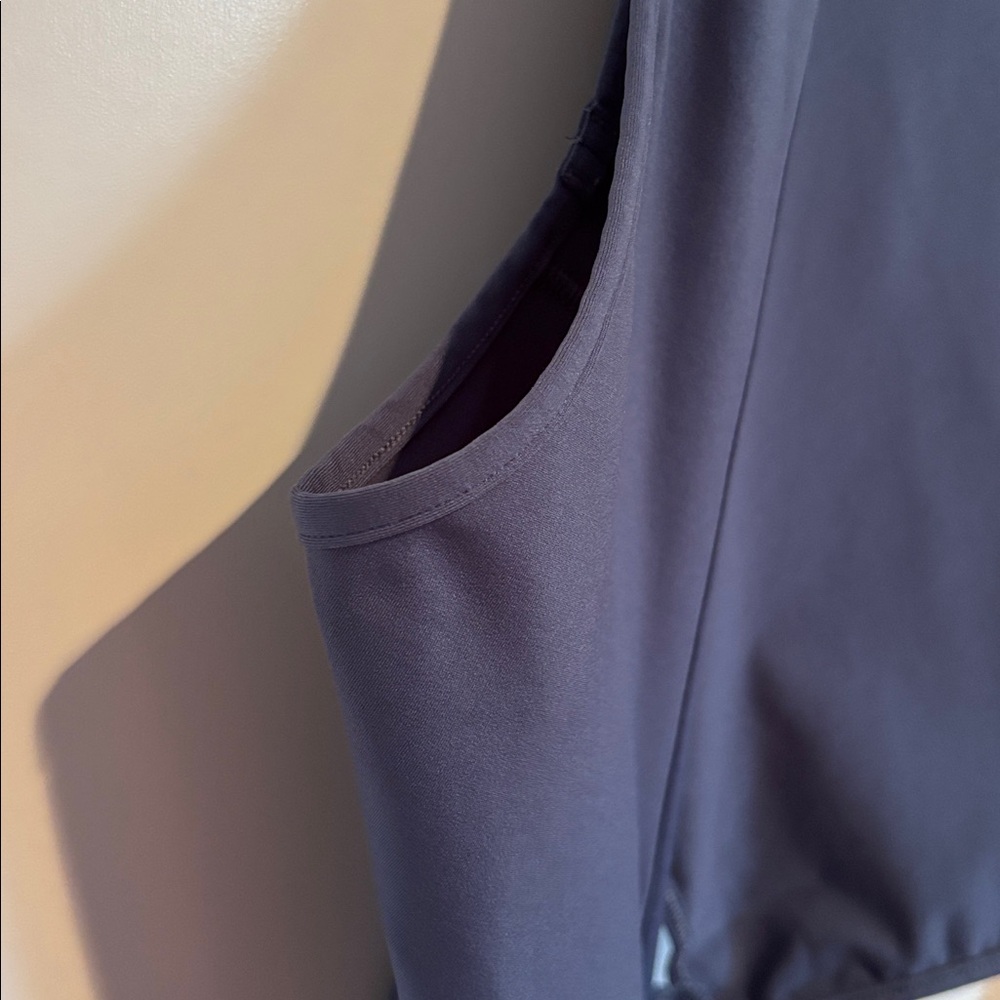 Lululemon Twist Me Up Crop Tank in color Code Blue - Picture 6 of 13